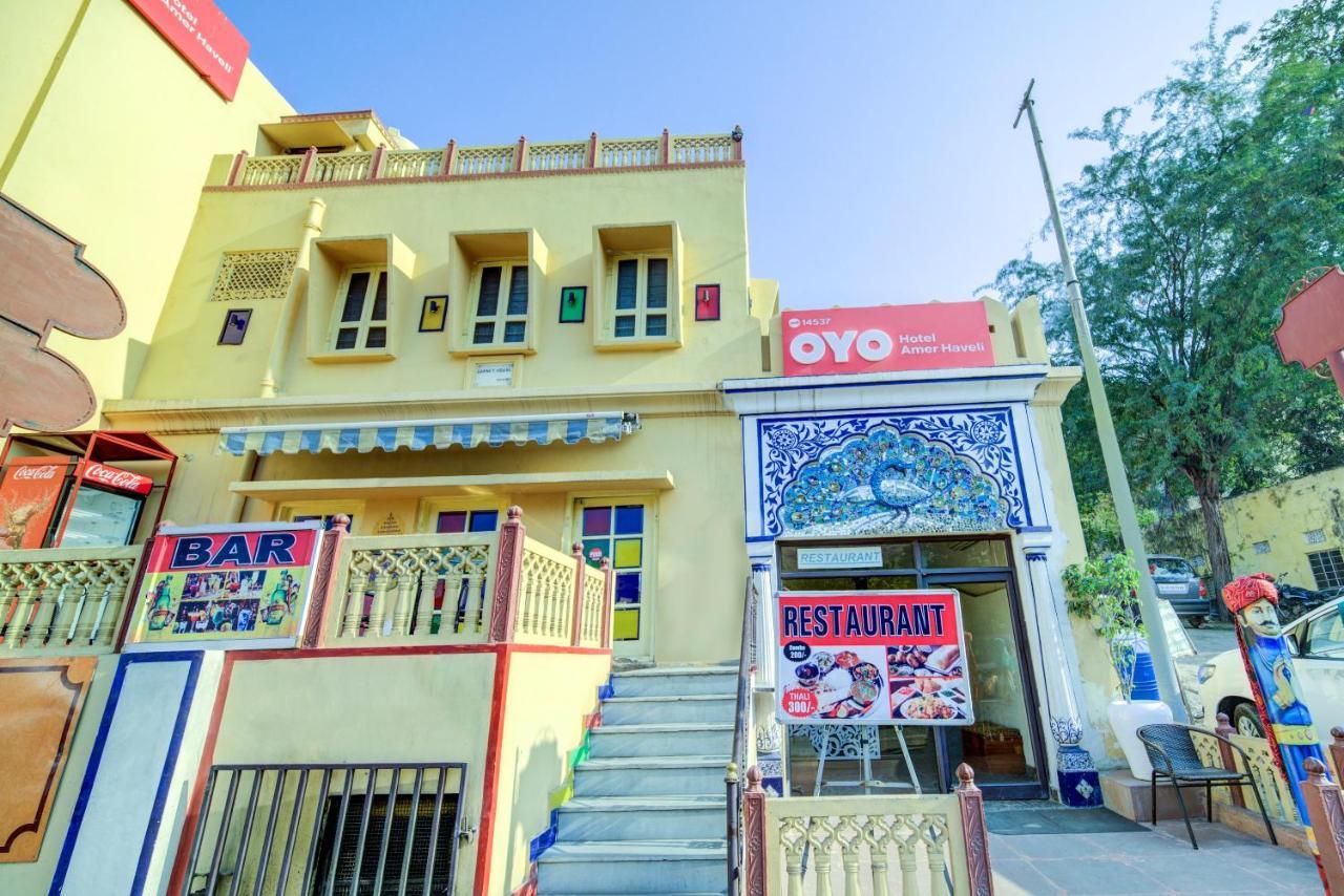 Oyo Flagship 14537 Hotel Amer Haveli Джапур Экстерьер фото